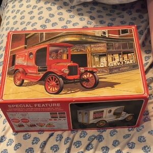 Coca Cola Classic Red Toy Delivery Truck